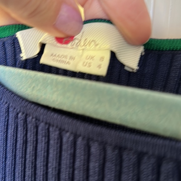 Beautiful Boden Blue and Green Dress - Picture 2 of 5